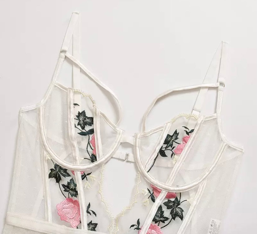 Lingerie body sexy ouverte
