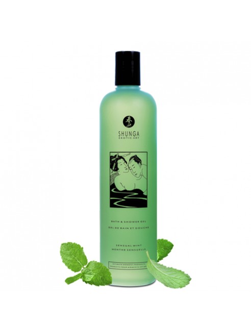duo gel douche comestible menthe