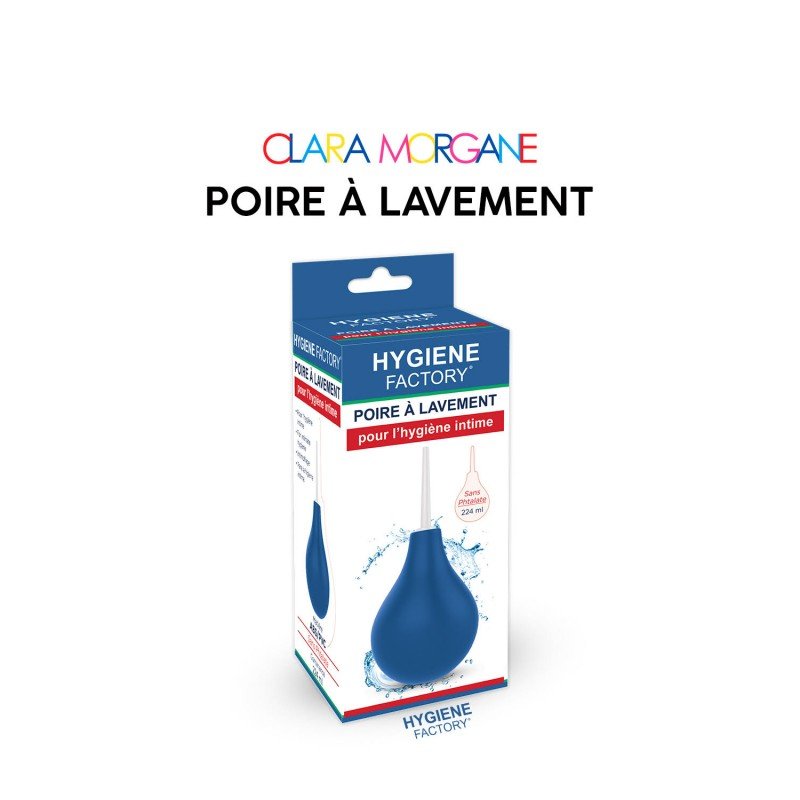 Poire à lavement - Bleu - Hygiene -