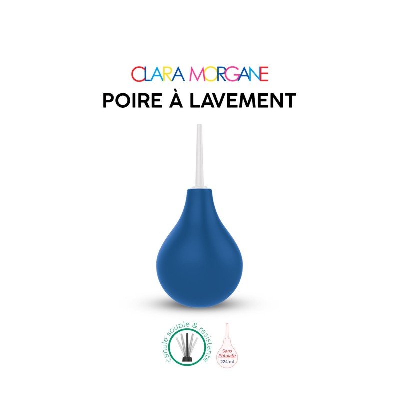 Poire à lavement - Bleu - Hygiene -