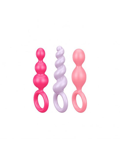 coffret 3 plugs anal silicone