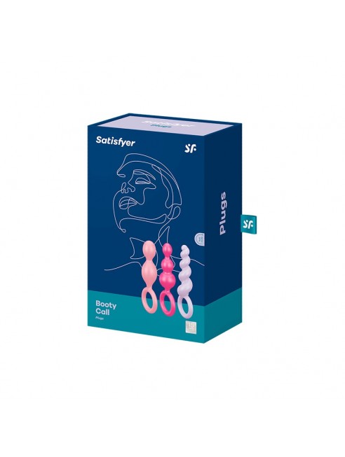 Coffret 3 plugs anal silicone