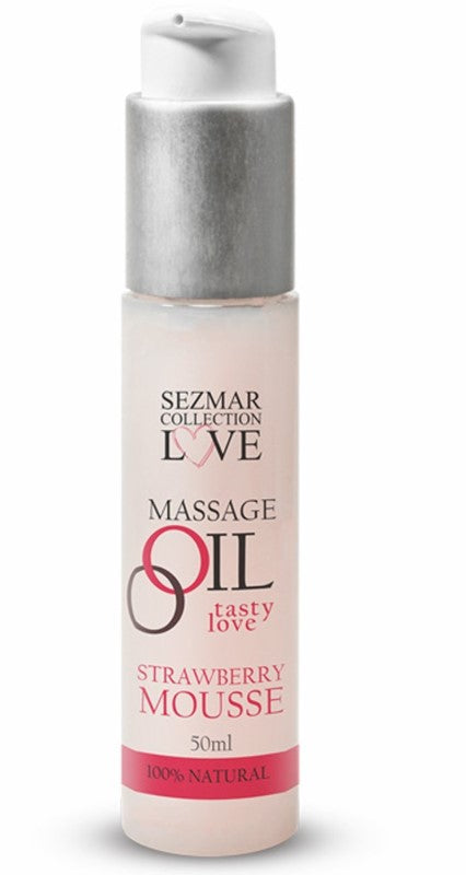 huile de massage comestible pas cher fraise