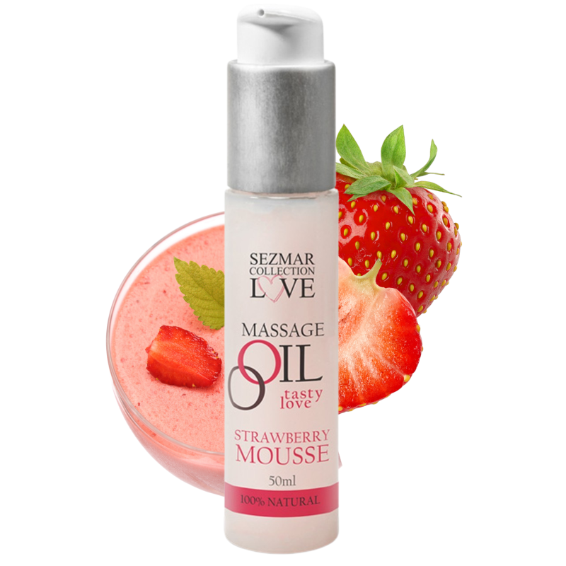huile de massage comestible pas cher fraise