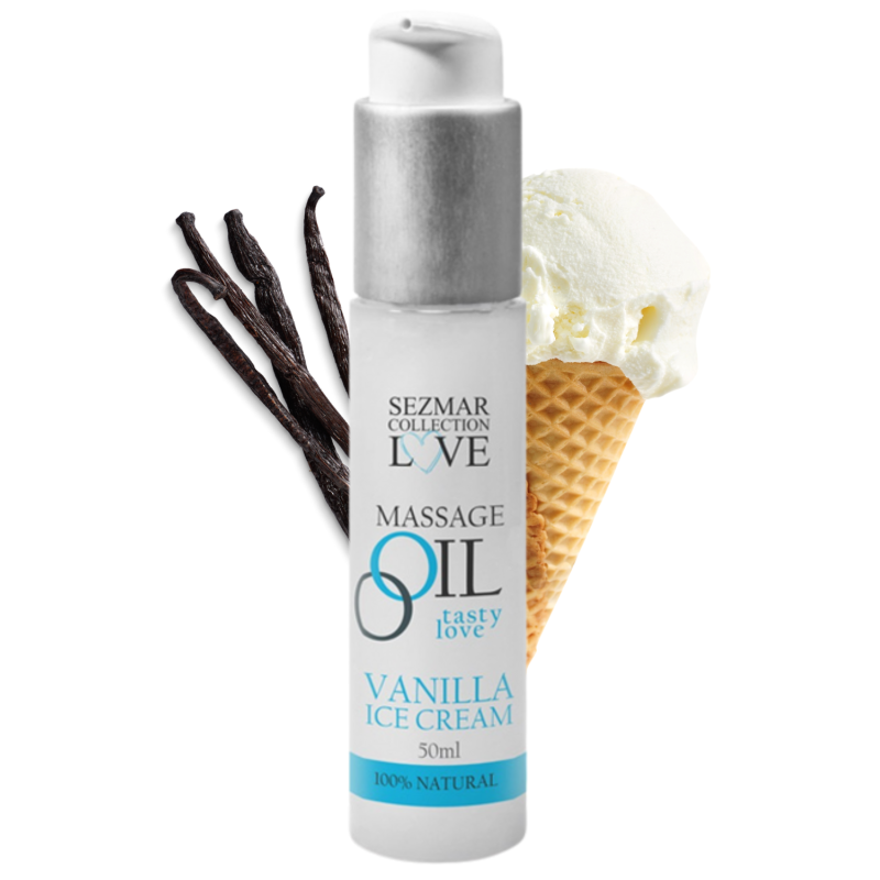 huile de massage comestible vanille pas cher