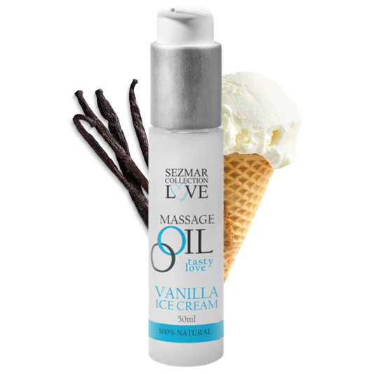 huile de massage comestible vanille pas cher