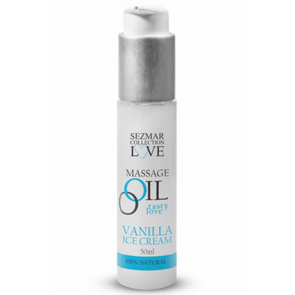 huile de massage comestible vanille pas cher