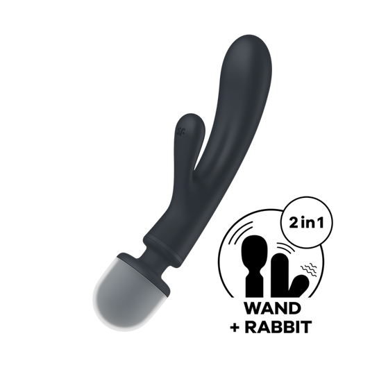 Vibromasseur double stimulation rabbit wand livraison rapide