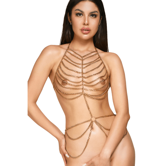 Chaîne de corps dorée - Body - 
