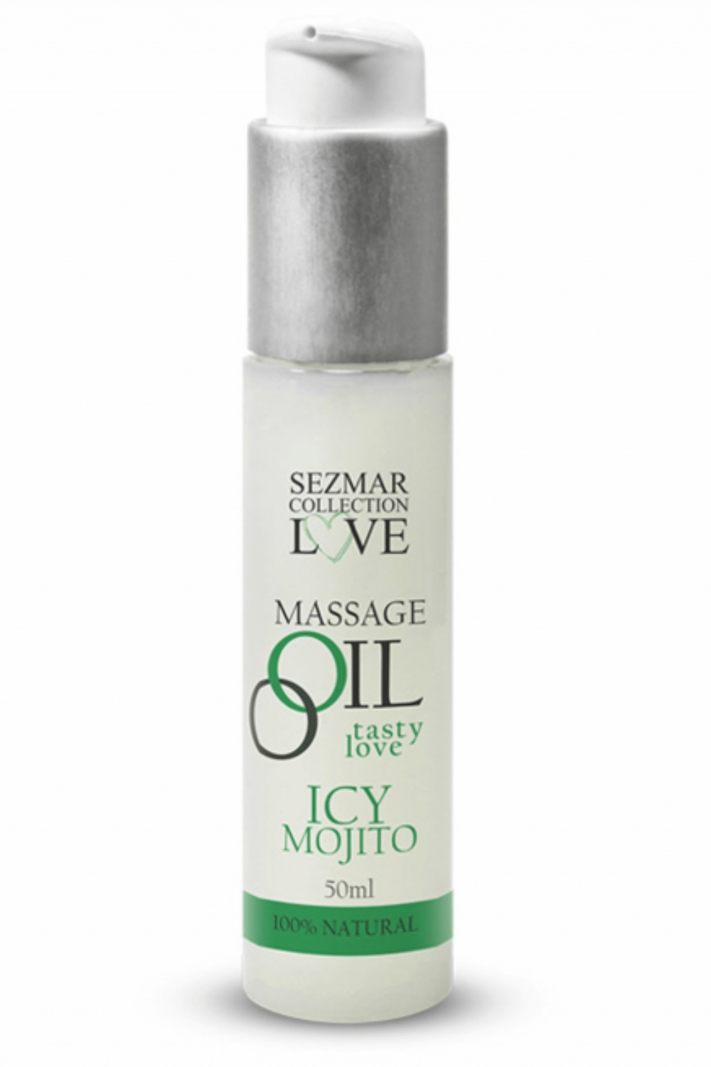 Huile de massage comestible naturelle 50ml - Mojito menthe - Massage - 