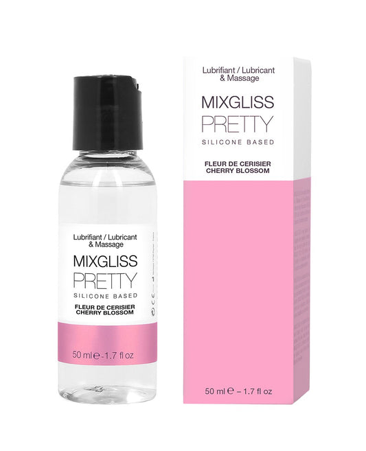 Lubrifiant silicone, gel de massage cerise compatible préservatifs