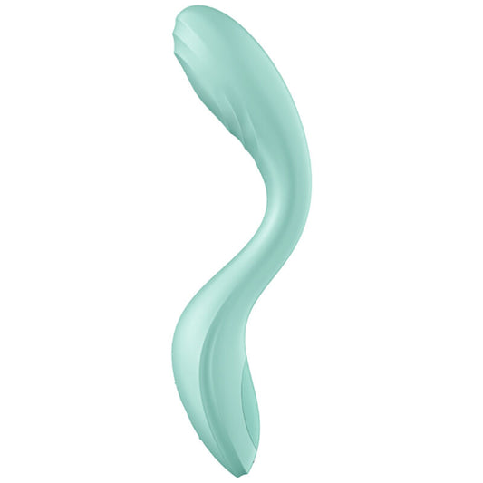 Vibromasseur Point G RRROLLING Pleasure Vert - Jolie Lune