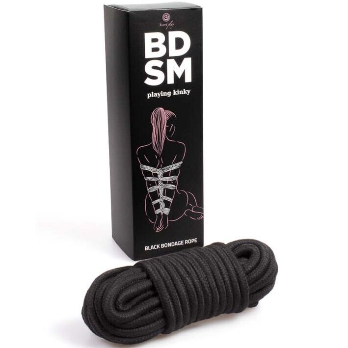 Corde de bondage noir
