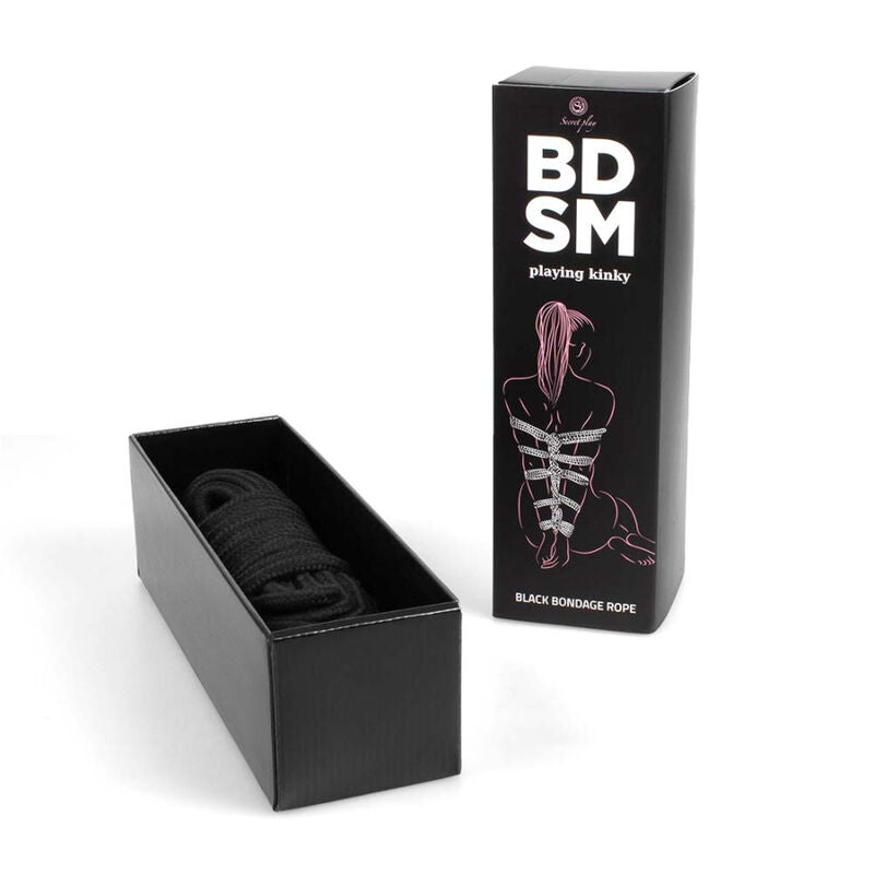 Corde de bondage noir