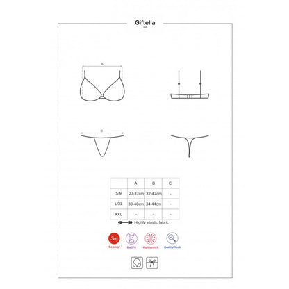 ensemble sexy rouge pour femme avec noeuds