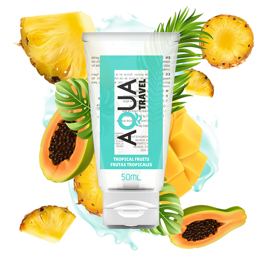 Lubrifiant à base d'eau saveur fruits tropicaux 50ml - Jolie Lune