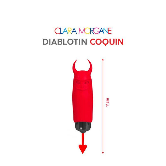 Mini vibromasseur Diablotin Coquin - Rouge - Jouet femme - 