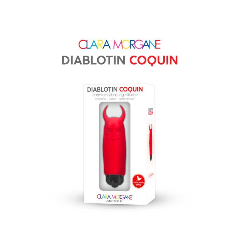 Mini vibromasseur Diablotin Coquin - Rouge - Jouet femme - 