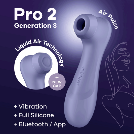 Pro 2 Génération 3 - Connect App et vibration - Lila - Jolie Lune