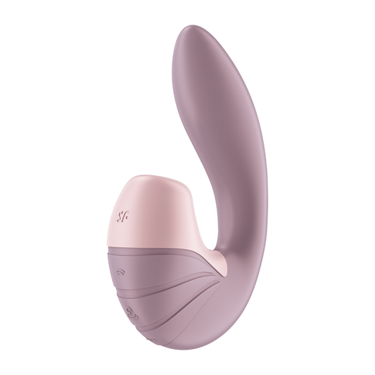 Vibromasseur Point G Avec Stimulateur Clitoris Supernova Rose - Jolie Lune