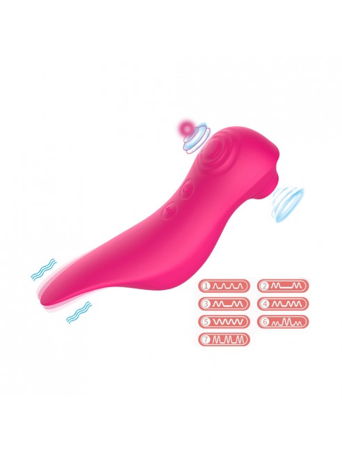 Stimulateur 3 En 1 Rose - Jolie Lune